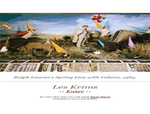 Tablet Screenshot of leskrims.com